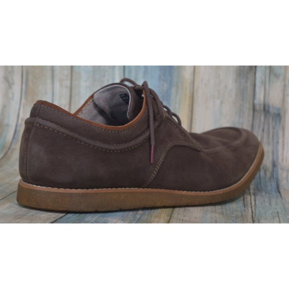 Hush Puppies Hade Jester Men's Size 11.5 Brown Suede Sneakers Casual Shoes - Picture 8 of 10